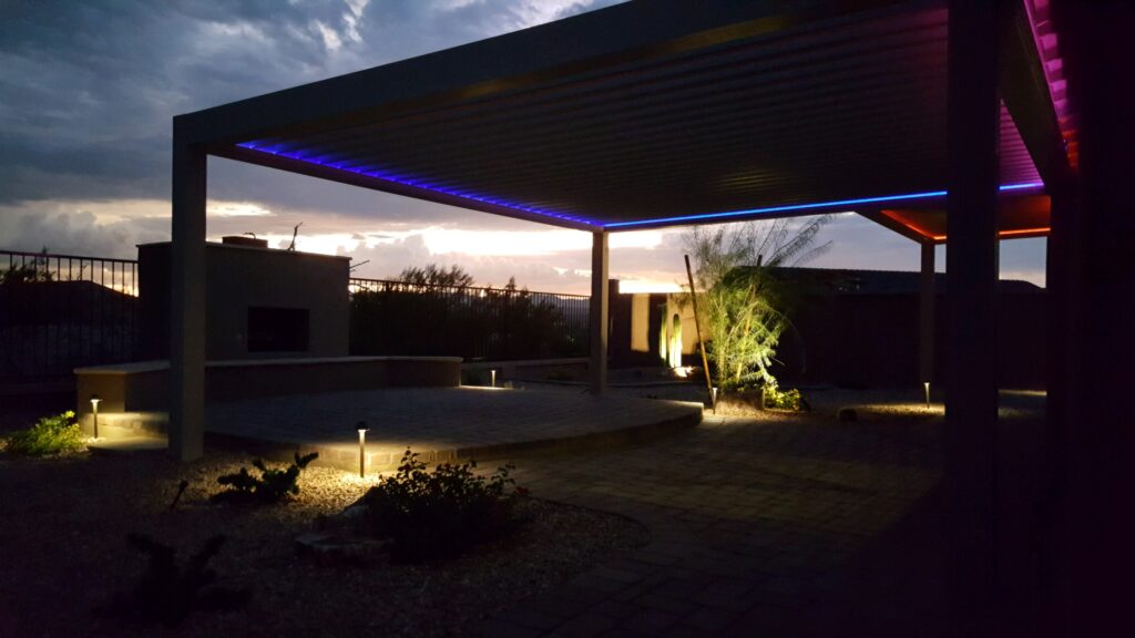 good idea of what led lighting can look like on a Sundance when installed at night